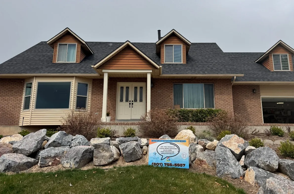 Signature Roofing completed project